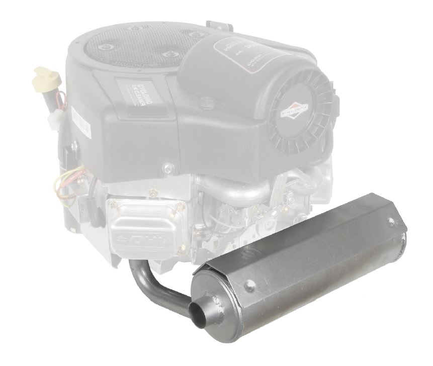 Briggs & Stratton 790828 Genuine Muffler Replacement - OEM Silver Engine Part