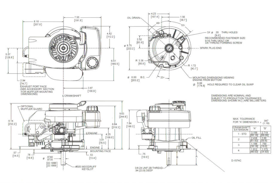 Line drawing for Tecumseh LEV80