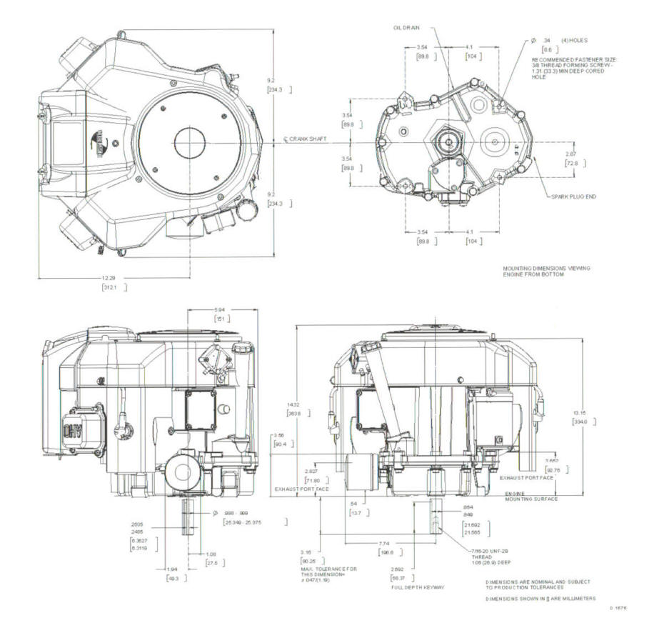 Line drawing for Tecumseh TVT691