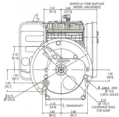 10A900 Series Line Drawing