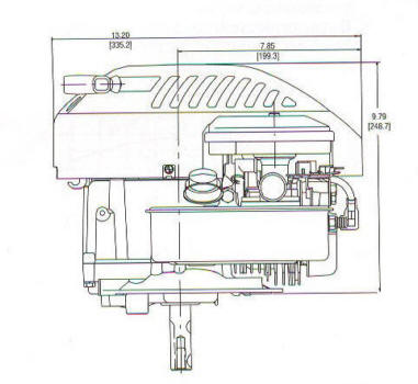 10G900 Series Line Drawing