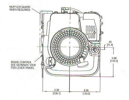 129800 Series Line Drawing mounting