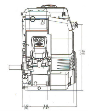 12D400 Series Line Drawing mounting