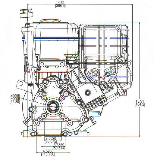 206400 Series Line Drawing