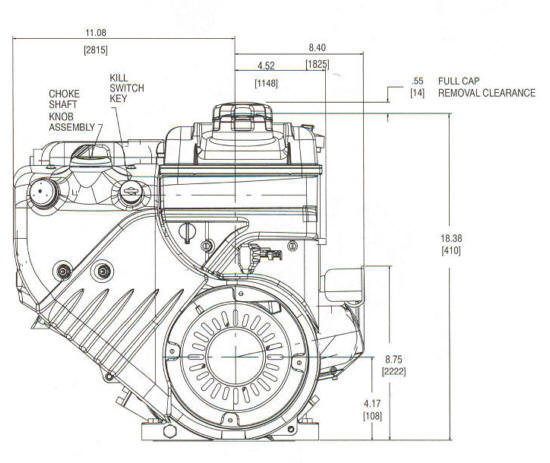 20A400 Series Line Drawing