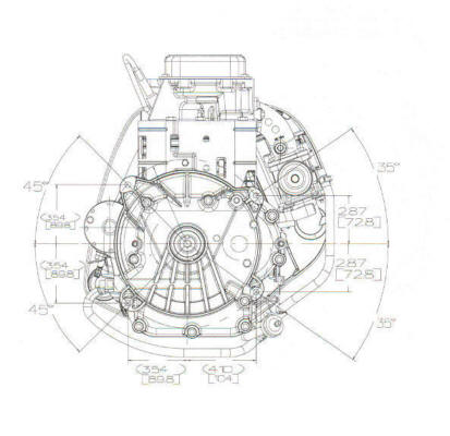 212700 Series Line Drawing mounting