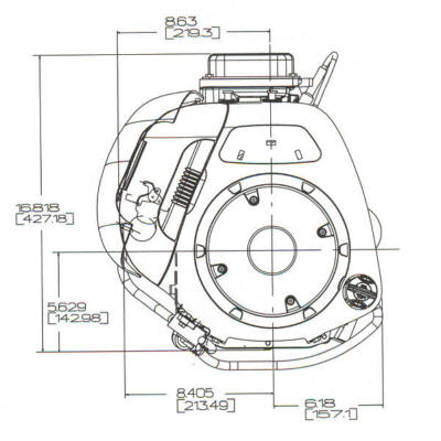 21B900 Series Line Drawing