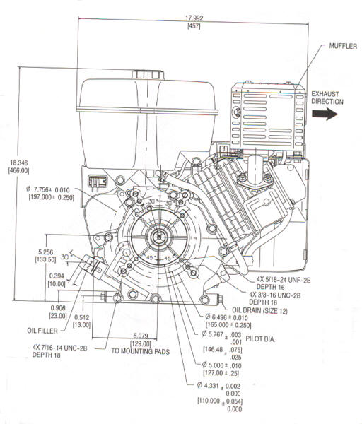 245400 Series Line Drawing