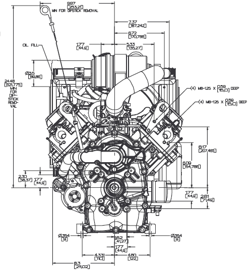 2LC-Gas Line Drawing