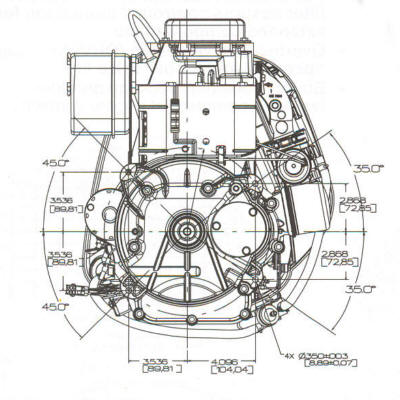 31G700 Series Line Drawing mounting