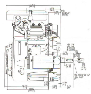 380700 Series Line Drawing mounting