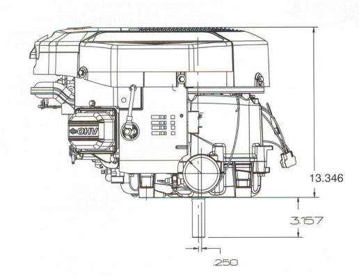 40H700 Series Line Drawing