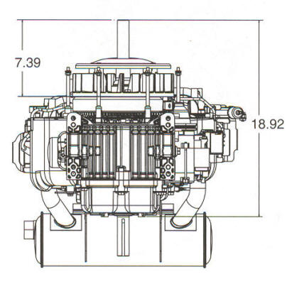 543400 Series Line Drawing