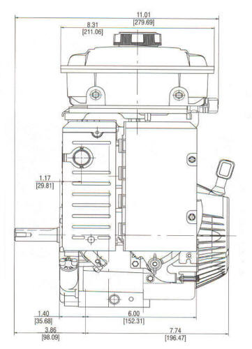 93400 Series Line Drawing