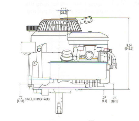 98900 Series Line Drawing