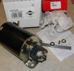 Briggs & Stratton Electric Starter Part No 497595 FKA 693054