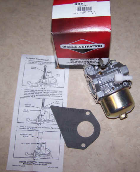 Briggs Stratton Carburetor Part No. 692684