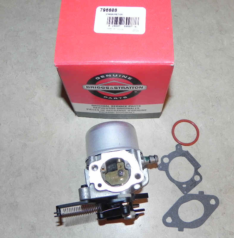 Briggs Stratton Carburetor Part No. 796608