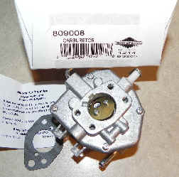 Briggs Stratton Carburetor Part No. 809008