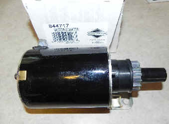 Briggs & Stratton Electric Starter Part No. 844717