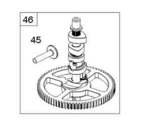 Briggs Stratton Camshaft Part No. 593841