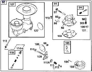 Briggs Stratton Carburetor Part No. 391992