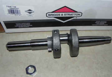 Briggs Stratton Crankshaft Part No. 794716