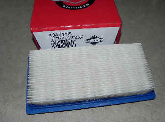 Briggs & Stratton Air Filters Part No. 494511S