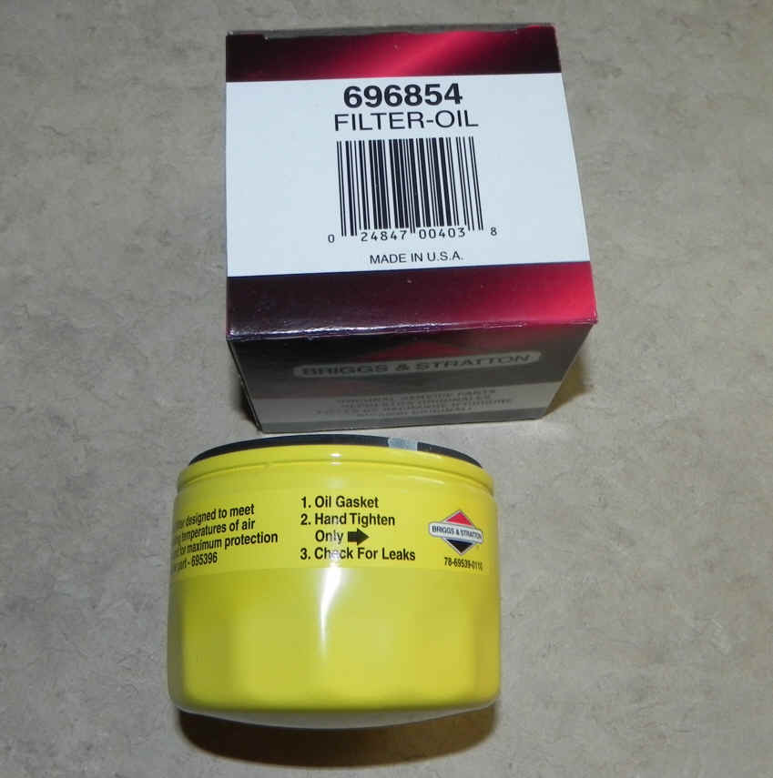 Briggs & Stratton Oil Filter Part No. 696854