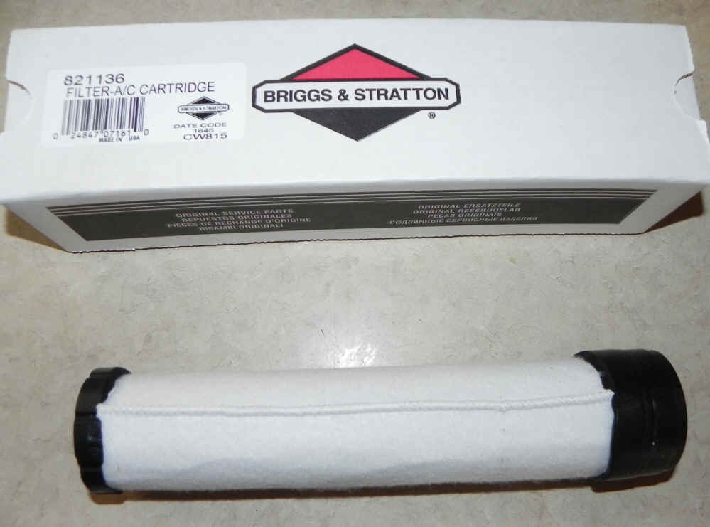 Briggs & Stratton Air Filter Part No. 821136