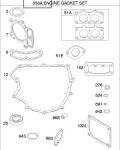 Briggs Stratton Gasket Set Part No. 694012