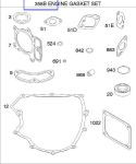 Briggs Stratton Gasket Set Part No. 699823