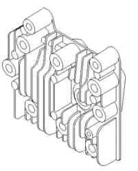 Briggs Stratton Cylinder Head Part No. 590411