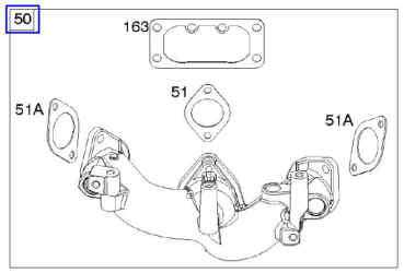 Briggs & Stratton Intake Manifold Part Number 593850