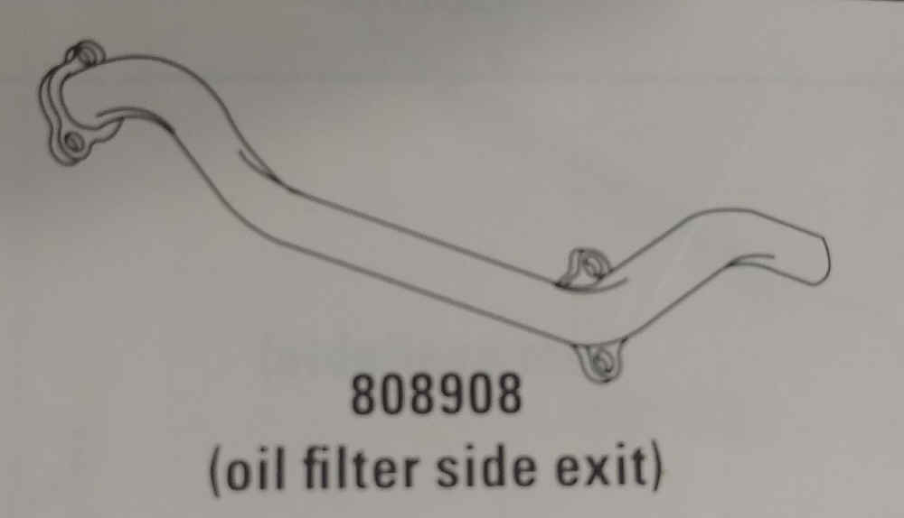 Briggs Stratton Exhaust Manifold Part No 808908