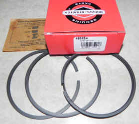 Briggs & Stratton RING SET-STD Part Number 495854