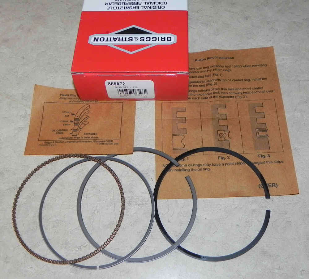 Briggs & Stratton RING SET - STD Part Number 809972