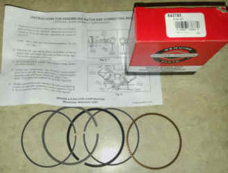 Briggs & Stratton RING SET Part Number 843793