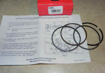 Briggs & Stratton RING SET Part Number 843953