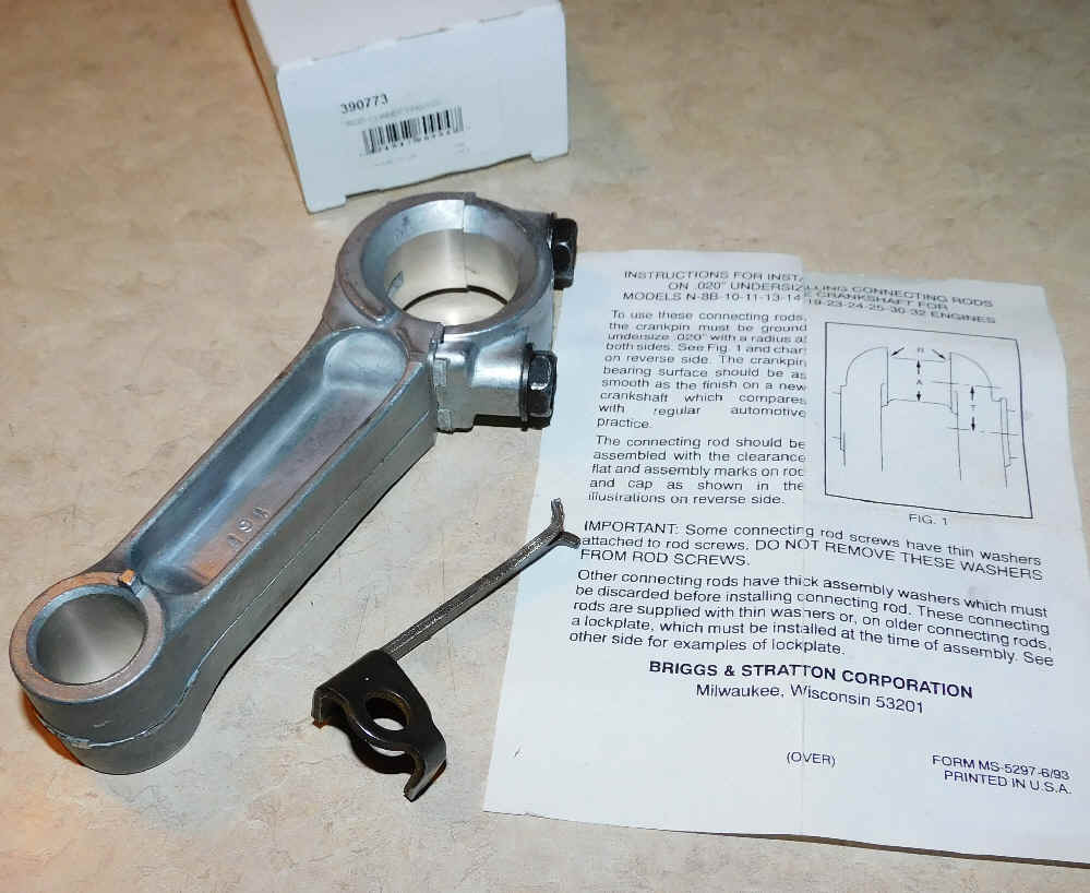 Briggs Stratton Connecting Rod Part No. 390773