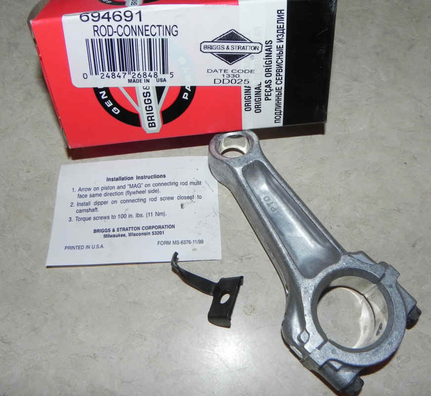 Briggs Stratton Connecting Rod Part No. 694691