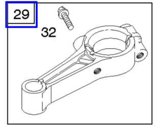 Briggs Stratton Connecting Rod Part No. 699654