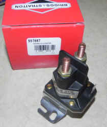 Briggs & Stratton Starter Solenoid Part No. 846820