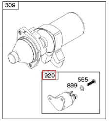 Briggs & Stratton Electric Starter Part No 591780