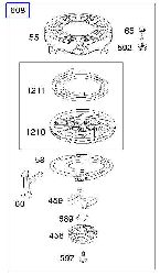 Briggs Rewind Starter Part No 791363