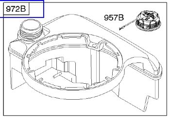 Briggs Stratton Fuel Tank Part No 699387