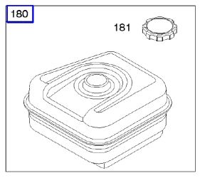 Briggs Stratton Fuel Tank Part No 794640