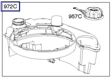 Briggs Stratton Fuel Tank Part No 796578