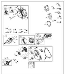 Briggs & Stratton Short Block - Part No. 699580