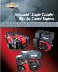 272147 Repair Manual Vanguard Single Cylinder OHV